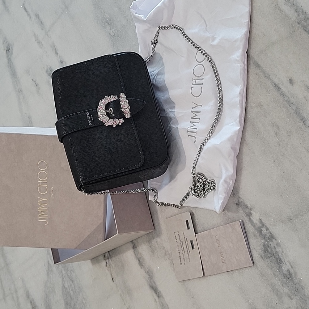 Jimmy Choo Cheri Crossbody - Black
